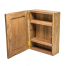 62354 of Whitecap Industries Teak Medicine Chest With Mirror
