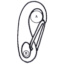 Dimensions of Wichard Standard Snap Hooks - 316L