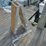 HG200 Safe Portable Aluminum/Teak Boat Access Ramp w/ Handrail (6 ft. 7")