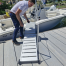 MG200 Safe Portable Aluminum Boat Access Ramp w/ Handrail (6 ft. 7")