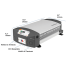 1000W Freedom HF Modified SW Inverter Charger - 12V DC In, 120V AC Out, 20A