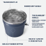Beverage Bucket with Lid