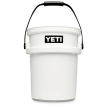 white of Yeti Coolers LoadOut 5 Gallon Work Bucket