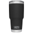 black of Yeti Coolers Rambler 30 oz Insulated Tumblers - DuraCoat Colors