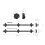 Zipwake Zipwake Transom Cable Cover Kit
