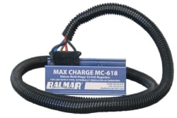 Balmar Max Charge MC-618 multi-stage voltage regulator with Bluetooth connectivity for marine alternators.