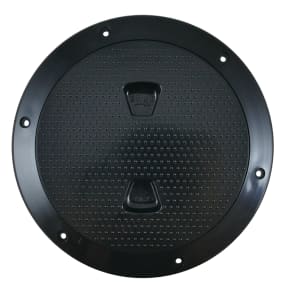 6IN BLK SCREW OUT DECK PLATE
