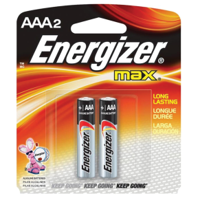  AAA CELL ALKALINE BATTERY 2 PACK