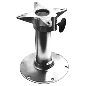 Adjustable Boat Seat Pedestal Boat Seats and Pedestals Boat Seat Pedestals  and Bases with Slide and Swivel for Locking Boat Seats Captain Chair 13.5