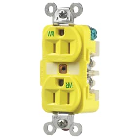 15 Amp Straight Blade Duplex Outlet Receptacles