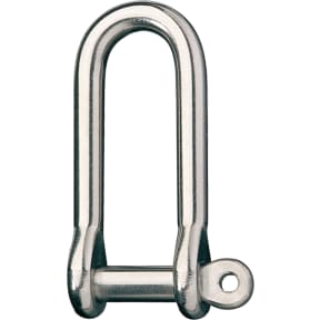 LONG D SHACKLE 1/2IN X 2 3/4IN