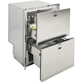 Drawer 160 SS INOX Refrigerator / Freezer - 5.5 Cu Ft