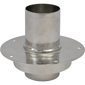 Deck Flange - Straight - Stainless Steel