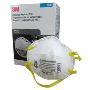 3M&trade; Particulate Respirator 8210, N95