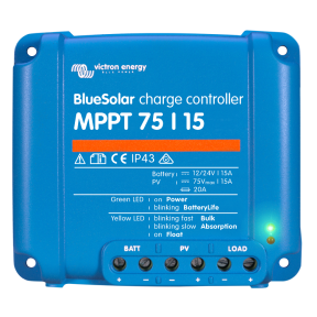 BlueSolar MPPT Solar Charge Controller 75/15