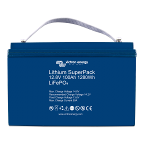 Victron Lithium SuperPack 12.8V/100AH Battery