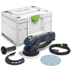RO 150 FEQ-Plus 6in Rotex Sander w/ Systainer