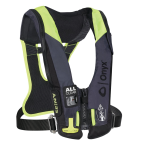 Onyx Impulse A/M-33 All Clear Harness Inflatable PFD w/ Harness
