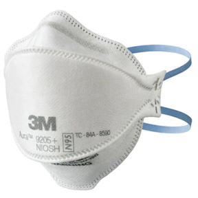 Aura Particulate Respirator 9205+ N95 Dust Mask