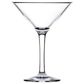 Revel 8 oz. Polycarbonate Martini Glass