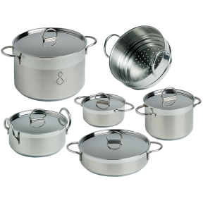 Kitchen Cookware Pan Set Self-Containing - 8 Pieces