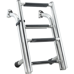 Stainless Steel Transom Folding 4 Step Ladder