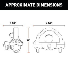 Universal Trailer Coupler Lock (Hammer-Tone Epoxy)