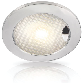 EuroLED Touch Lamp - Warm White/Red, White Bezel