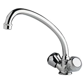 MIXER W/LOW SWIVEL EXTENDED SPOUT