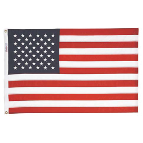 3FTX5FT SEWN U.S. FLAG-BULLDOG COTTON