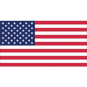 16INX24IN PRINTED U.S. FLAG-NYLON