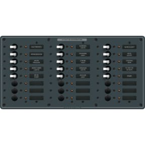 DC 24 Position Circuit Breaker Panel