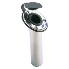 65&deg; Angled Flush Mount Rod Holder - Oval Flange