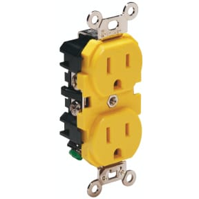 15 Amp Straight Blade Duplex Receptacle