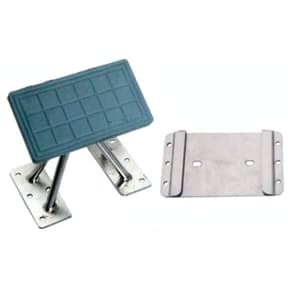 Universal Dinghy Mounting Chocks - Standard Stanchions