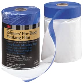 Ready-Mask&trade; Pre-Taped Masking Film