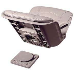 Lo Back Quick-Disconnect All Weather Swivel Seat