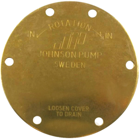 01-46285 of Johnson Pumps End Cover 01-46285