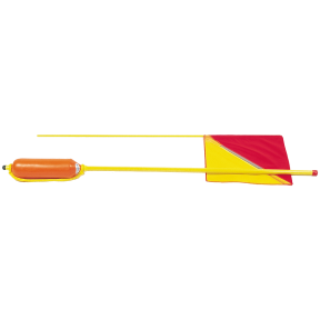 NYL FLAG F/MAN OVERBOARD POLES