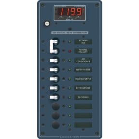 AC Main &#43; 11 Positions Circuit Breaker Panel