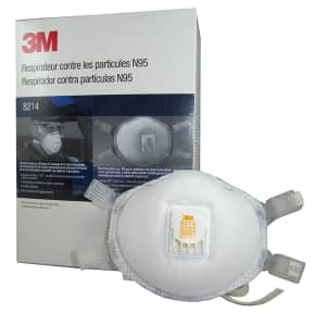 3M&trade; Particulate Welding Respirator 8214, N95