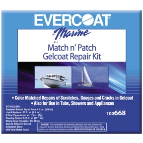 Match &#39;N Patch Gel Coat Repair Kit