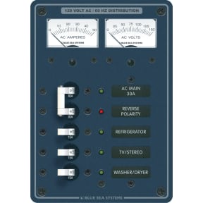 120/240V AC Digital Meter Blank Panel