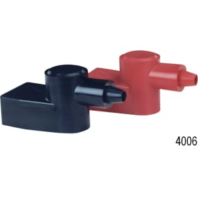 CableCap Stud Insulators, Red 2 - 2&frasl;0