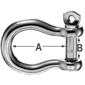 Forged SS Bow Shackles