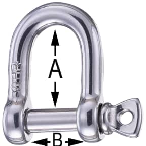 High Resistance &#147;D&#148; Shackles