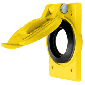 YELLOW LIFT COVER PLATE