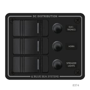 DC 12 Position Circuit Breaker Panel