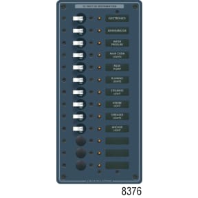 DC 18 Position Circuit Breaker Panel