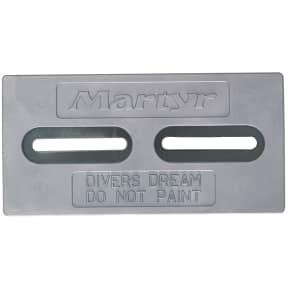 Diver's Dream Slotted Plate Anodes  -  Zinc